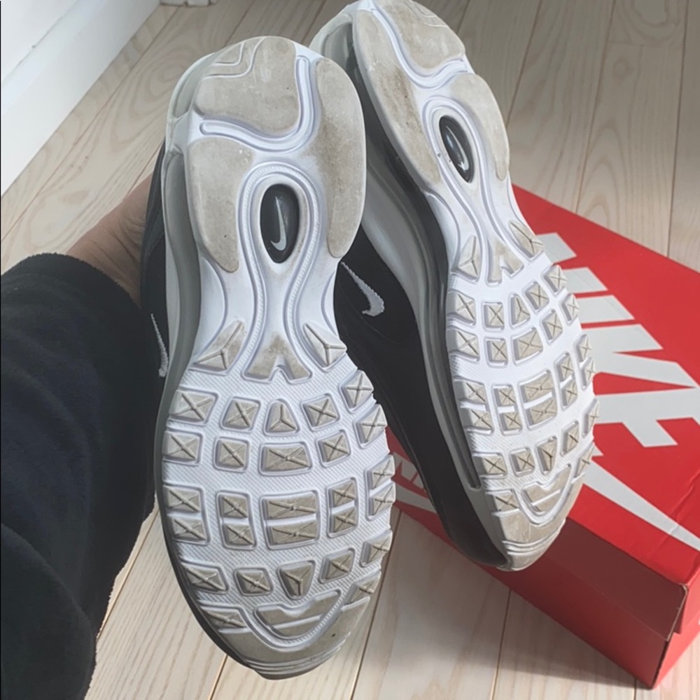 NIKE AIR MAX 97- Black&White MEN Size 6/ WOMEN 7.5 - Picture 9 of 12